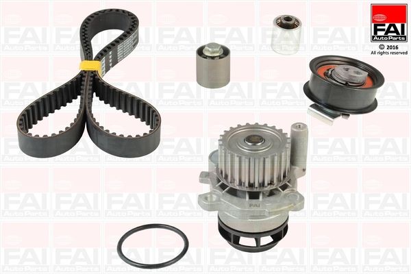 FAI AUTOPARTS Водяной насос + комплект зубчатого ремня TBK457-6445